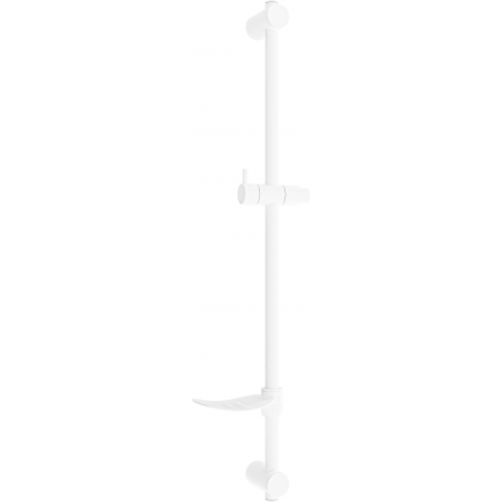 Mexen DF zuhanyrúd szappantartóval 80 cm, Fehér - 79382-20