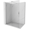 Perete duș culisant Mexen Velar Walk-in 140 x 200 cm, transparent 8 mm, crom - 871-140-000-03-01