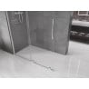 Perete duș culisant Mexen Velar Walk-in 140 x 200 cm, transparent 8 mm, crom - 871-140-000-03-01