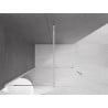 Perete duș culisant Mexen Velar Walk-in 140 x 200 cm, transparent 8 mm, crom - 871-140-000-03-01