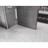 Mexen Velar toló zuhanyfal Walk-in 150 x 200 cm, áttetsző 8 mm, fehér - 871-150-000-03-20