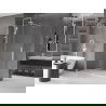 Mexen Velar perete de duș glisant Walk-in 140 x 200 cm, transparent 8 mm, alb - 871-140-000-03-20