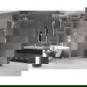 Mexen Velar perete duș extensibil Walk-in 130 x 200 cm, transparent 8 mm, alb - 871-130-000-03-20