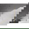 Mexen Velar perete de duș glisant Walk-in 160 x 200 cm, transparent 8 mm, aurie - 871-160-000-03-50