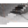 Mexen Velar perete de duș glisant Walk-in 140 x 200 cm, transparent 8 mm, aur roz - 871-140-000-03-60