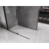 Mexen Velar toló zuhanyfal Walk-in 130 x 200 cm, átlátszó 8 mm, fekete - 871-130-000-03-70