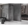 Mexen Velar Panou de duș glisant Walk-in 140 x 200 cm, transparent 8 mm, gri periat - 871-140-000-03-66