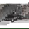 Mexen Velar perete de duș tip Walk-in extensibil 160 x 200 cm, transparent 8 mm, gri mat periat - 871-160-000-03-66