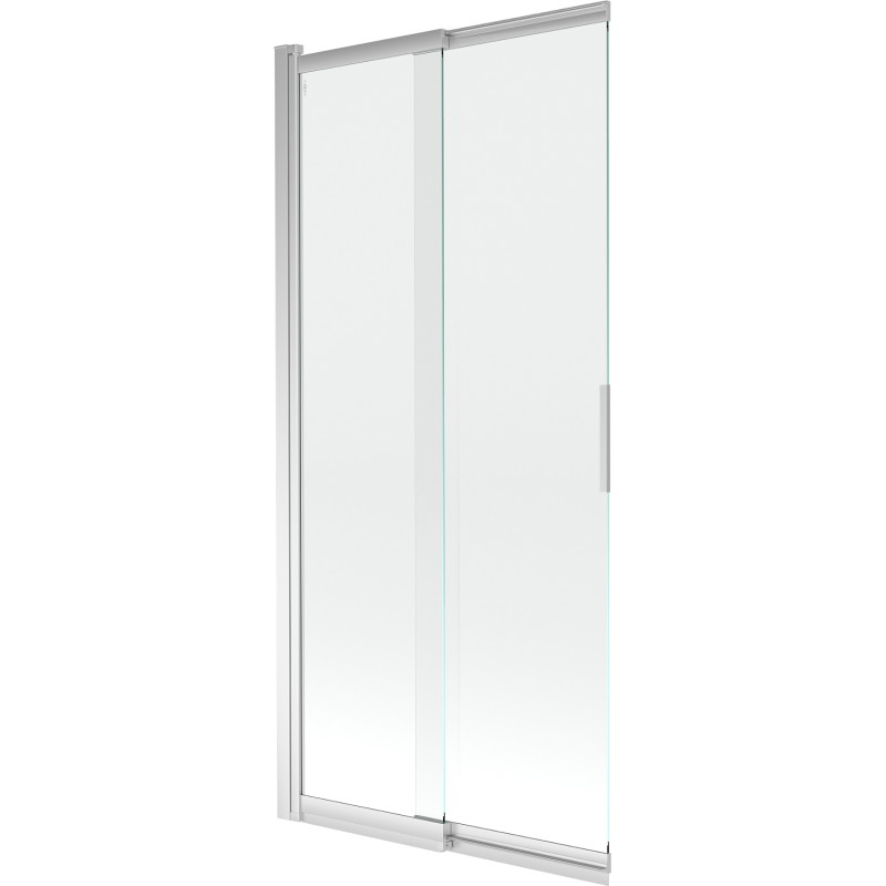 Mexen Fox 2 szárnyú, toló fürdőkád paraván 85 x 150 cm, átlátszó, króm - 891-085-002-01-00