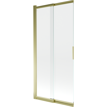 Mexen Fox kétszárnyú tolózuhany paraván 85 x 150 cm, átlátszó, arany - 891-085-002-50-00
