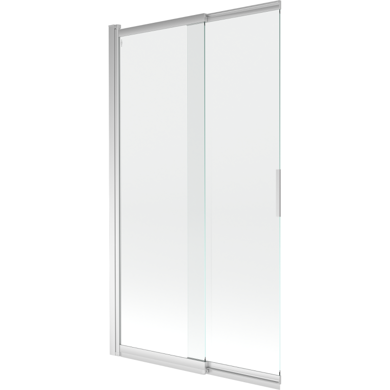 Mexen Fox paravan de cadă de duș cu 2 panouri glisante 100 x 150 cm, transparent, crom - 891-100-002-01-00