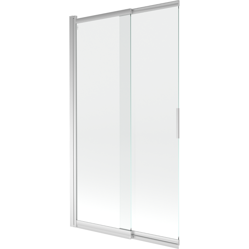 Perete de duș glisant cu 2 aripi Mexen Fox 100 x 150 cm, transparent, crom - 891-100-002-01-00