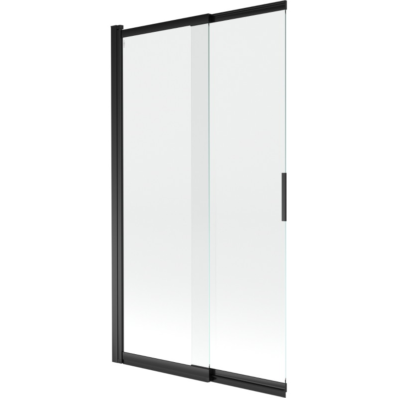 Mexen Fox paravan de baie cu 2 aripi glisante 100 x 150 cm, transparent, negru - 891-100-002-70-00