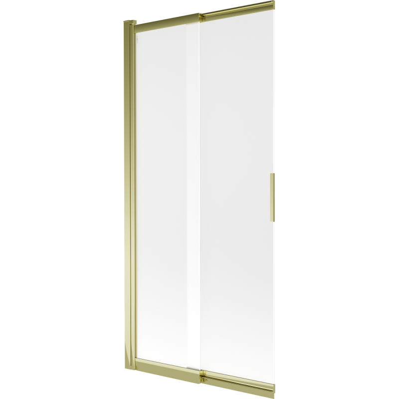 Mexen Fox paravan de baie 2-canate culisant 85 x 150 cm, mat, auriu - 891-085-002-50-30