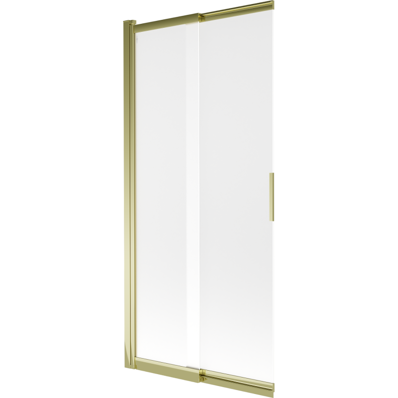 Mexen Fox paravan pentru duș, cu două aripi glisante, 85 x 150 cm, înghețat, auriu - 891-085-002-50-30