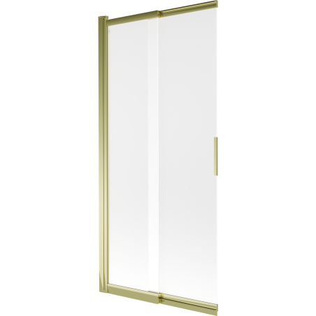 Mexen Fox paravan pentru duș, cu două aripi glisante, 85 x 150 cm, înghețat, auriu - 891-085-002-50-30