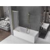 Mexen Fox paravan de baie 2-canate culisant 85 x 150 cm, mat, auriu - 891-085-002-50-30