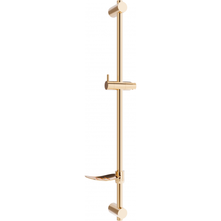 Mexen DF zuhanyrúd szappantartóval 80 cm, rózsaarany - 79382-60