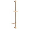 Mexen DF zuhanyrúd szappantartóval 80 cm, Rózsaszín-arany - 79382-60