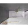 Mexen Fox paravan de baie 2-canate culisant 85 x 150 cm, mat, auriu - 891-085-002-50-30