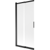 Mexen Fox paravan de baie 2-canate culisant 85 x 150 cm, mat, negru - 891-085-002-70-30