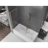 Mexen Fox paravan de baie cu 2 uși glisante 100 x 150 cm, transparent, auriu - 891-100-002-50-00