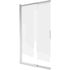 Mexen Fox 2-szárnyú toló zuhanyfal 100 x 150 cm, homályos, króm - 891-100-002-01-30