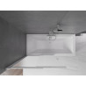 Mexen Fox paravan de cadă cu 2 aripi glisante 100 x 150 cm, mat, crom - 891-100-002-01-30