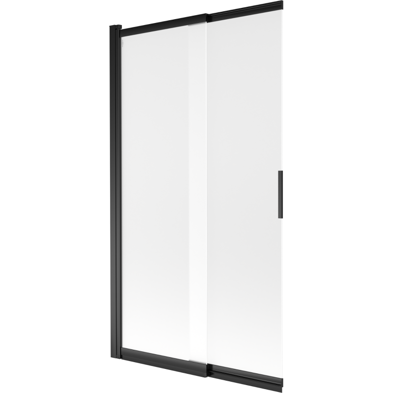 Mexen Fox paravan de baie cu 2 aripi glisant 100 x 150 cm, mat, negru - 891-100-002-70-30