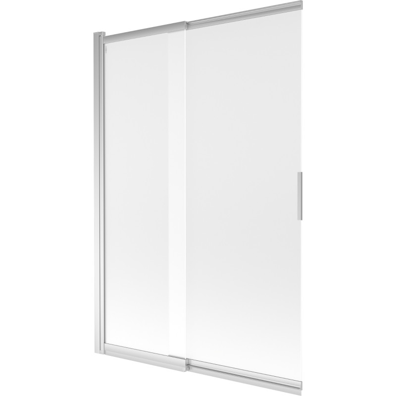 Mexen Fox kétszárnyú, toló zuhanyfal 120 x 150 cm, erősített, króm - 891-120-002-01-30