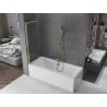 Mexen Fox paravan de baie cu 2 uși glisante 120 x 150 cm, transparent, auriu - 891-120-002-50-00