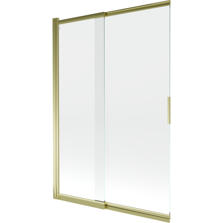 Mexen Fox paravan de duș cu 2 canaturi glisante 120 x 150 cm, transparent, auriu - 891-120-002-50-00