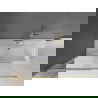Mexen Fox paravan de baie cu 2 uși glisante 120 x 150 cm, transparent, auriu - 891-120-002-50-00