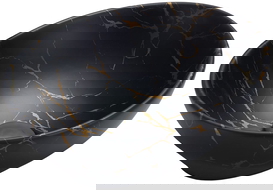 Mexen Elza 40 x 33 cm méretű pultra helyezhető mosdó, fekete kő - 21014098