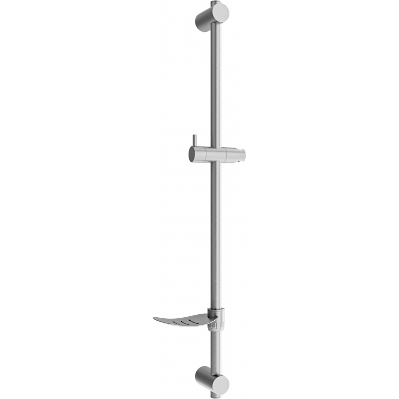 Mexen DF zuhanyrúd szappantartóval 80 cm, grafit - 79382-66