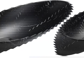 Mexen Elza 40 x 33 cm-es pultra szerelhető mosdókagyló, fekete kő - 21014099