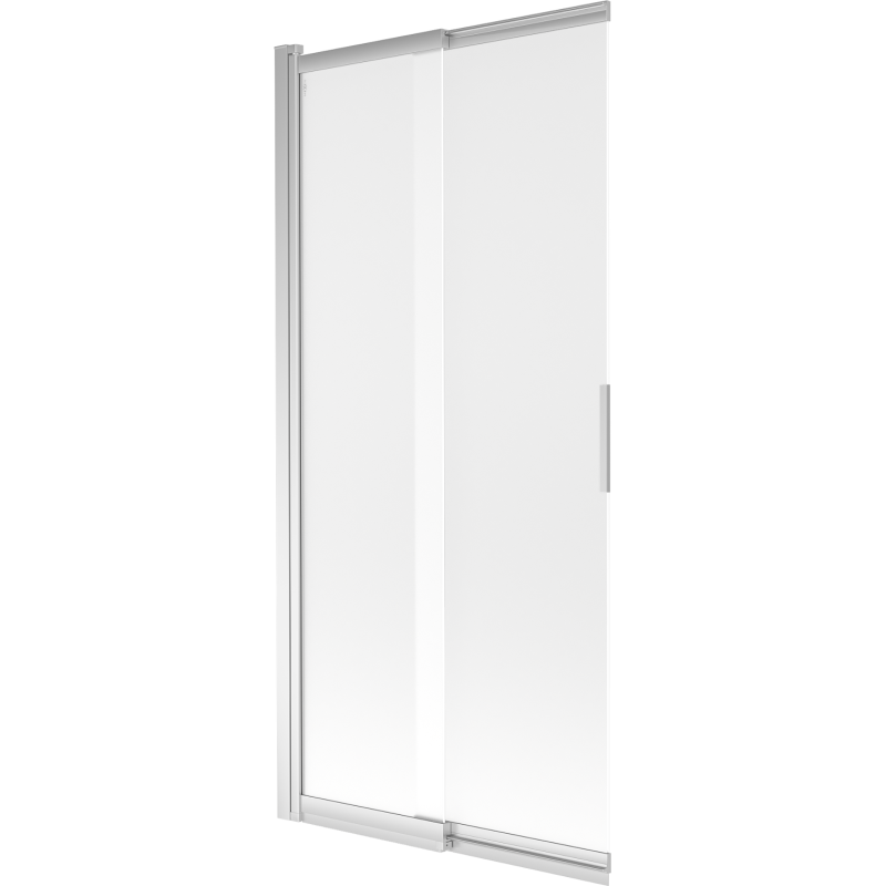 Mexen Fox 2-szárnyú toló kádparaván 85 x 150 cm, zúzmarás, króm - 891-085-002-01-30