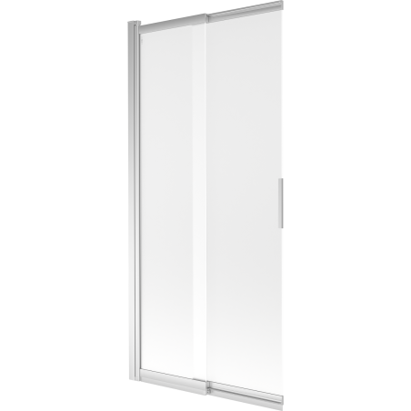 Mexen Fox 2 szárnyas toló kádparaván 85 x 150 cm, zúzmara, króm - 891-085-002-01-30