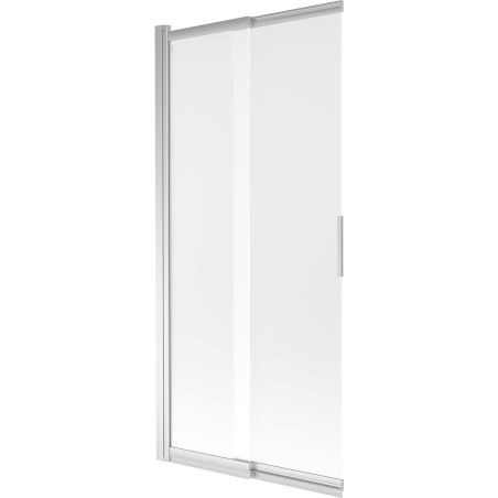 Mexen Fox 2-szárnyú toló kádparaván 85 x 150 cm, zúzmarás, króm - 891-085-002-01-30