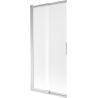 Mexen Fox 2-szárnyas toló zuhanyfal 85 x 150 cm, zúzmaraüveg, króm - 891-085-002-01-30