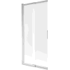 Mexen Fox 2-szárnyú toló kádparaván 85 x 150 cm, zúzmarás, króm - 891-085-002-01-30