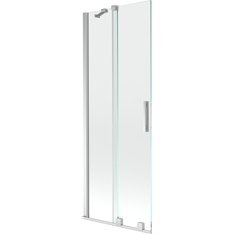 Mexen Velar paravan cadă 2-aripi culisant 70 x 150 cm, transparent, Crom - 896-070-000-01-01