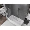 Mexen Velar paravan cadă 2-aripi culisant 70 x 150 cm, transparent, Crom - 896-070-000-01-01