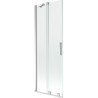 Mexen Velar paravan cadă 2-aripi culisant 75 x 150 cm, transparent, Crom - 896-075-000-01-01