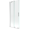 Mexen Velar paravan cadă 2-aripi culisant 85 x 150 cm, transparent, Crom - 896-085-000-01-01