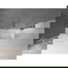 Mexen Velar paravan cadă 2-aripi culisant 85 x 150 cm, transparent, Crom - 896-085-000-01-01