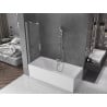 Mexen Velar paravan cadă 2-aripi culisant 100 x 150 cm, transparent, Crom - 896-100-000-01-01