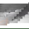 Mexen Velar paravan cadă 2-aripi culisant 120 x 150 cm, transparent, Crom - 896-120-000-01-01