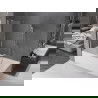 Mexen Velar paravan cadă 2-aripi culisant 140 x 150 cm, transparent, Crom - 896-140-000-01-01