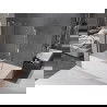 Mexen Velar paravan cadă 2-aripi culisant 140 x 150 cm, transparent, Crom - 896-140-000-01-01